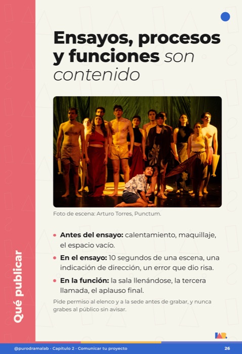Página interior del cuaderno: ensayos, procesos y funciones